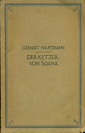 Seller image for Der Ketzer von Soana. for sale by Online-Buchversand  Die Eule