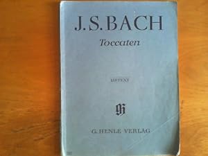 Immagine del venditore per Toccaten. BWV 910 - 916. Nach der handschriftlichen berlieferung aus Bachs Schlerkreis herausgegeben von Rudolf Steglich. Fingersatz von Hans-Martin Theopold. venduto da Buch-Galerie Silvia Umla