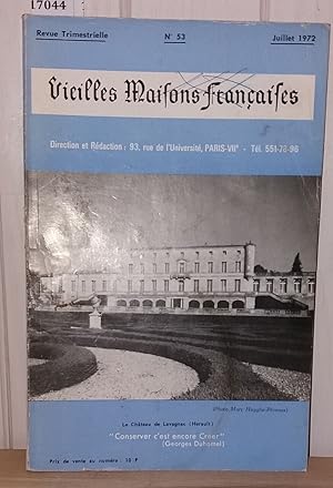 Vieille Maisons françaises revue trimestrielle N°53