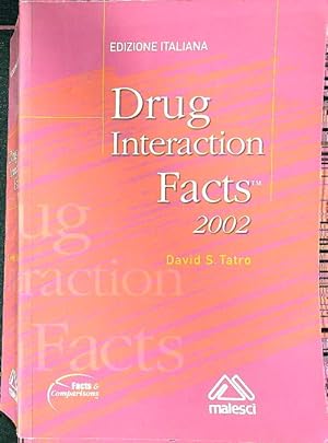 Seller image for Drug interaction facts 2002. Edizione italiana for sale by Librodifaccia