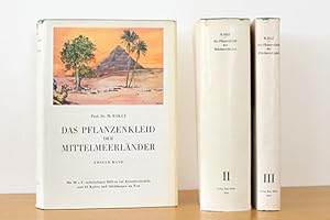 Imagen del vendedor de Das Pflanzenkleid der Mittelmeerlnder - 3 Bnde a la venta por AMSELBEIN - Antiquariat und Neubuch