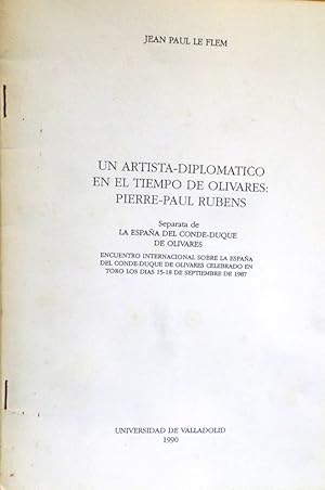 Un artista-diplomático en el tiempo de Olivares: Pierre-Paul Rubens.