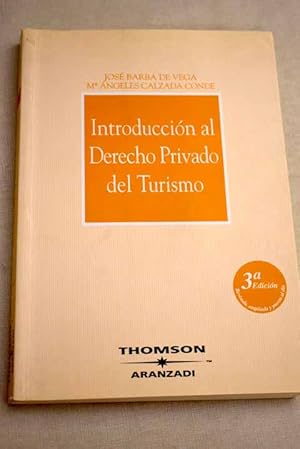 Imagen del vendedor de Introduccin al derecho privado del turismo a la venta por Alcan Libros