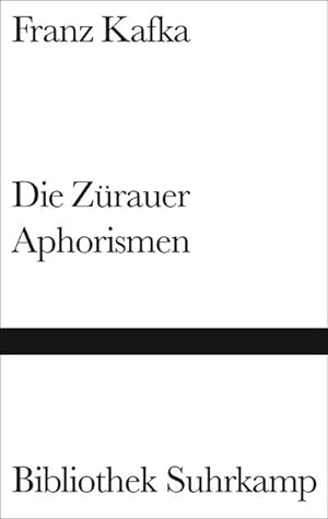 Imagen del vendedor de Die Zrauer Aphorismen a la venta por AHA-BUCH GmbH