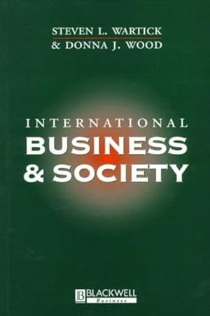 Seller image for International Business and Society for sale by GreatBookPricesUK
