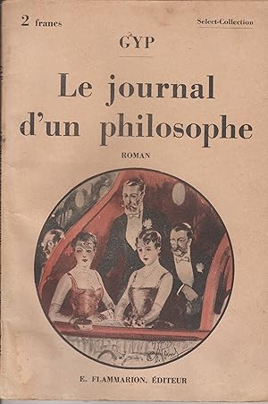 Imagen del vendedor de LE JOURNAL D'UN PHILOSOPHE a la venta por Librairie l'Aspidistra