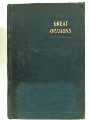 Seller image for Great Orations for sale by World of Rare Books