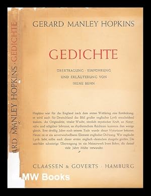 Seller image for Gedichte : bertragung, Einfhrung und Erluterung von Irene Behn for sale by MW Books Ltd.