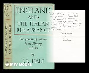 Seller image for England and the Italian Renaissance : the growth of interest in its history and art for sale by MW Books Ltd.