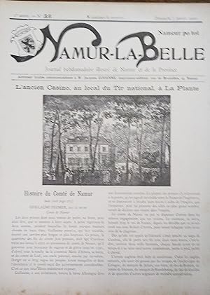 HISTOIRE DU COMTE DE NAMUR- en 52 fascicules NAMUR LA BELLE Journal hebdomadaire illustré de Namu...