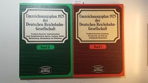 Deutsche Reichsbahn-Gesellschaft: Dritter, endgültiger Umzeichnungsplan 1925 der Deutschen Reichs...