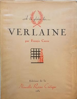 A la gloire de.Verlaine