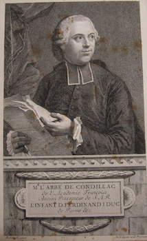 Imagen del vendedor de Mr. L'Abbe De Condillac (Etienne Bonnot de Condillac). a la venta por Wittenborn Art Books