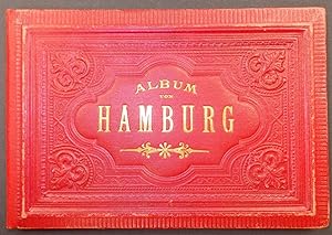 Album von Hamburg. Leporello mit 39 Photolithographien.