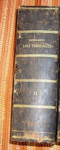 Imagen del vendedor de Ioannis Gerhardi Loci Theologici cum pro Adstruenda Veritate tum pro destruenda Quorumvis Contradicentium falsitate per theses nervose solide et copiose explicati Opus Praeclarissimum, 3 Teile in einem Band: Tomus Septimus/Octavus/Nonus a la venta por Antiquariat am Mnster Gisela Lowig