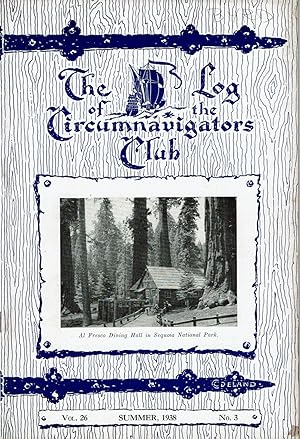 Bild des Verkufers fr THROUGH AFRICA UNARMED" by LEWIS N. COTLOW, [published in]: THE LOG OF THE CIRCUMNAVIGATORS CLUB, Vol. 26, No. 3, SUMMER 1938. zum Verkauf von Blue Mountain Books & Manuscripts, Ltd.