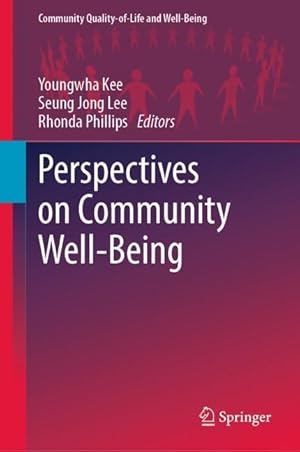 Immagine del venditore per Perspectives on Community Well-Being venduto da moluna