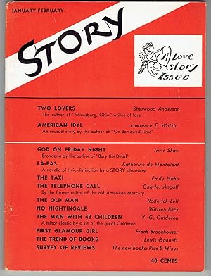 Story: The Magazine of the Short Story (Volume XIV, No. 75, January - February 1939)