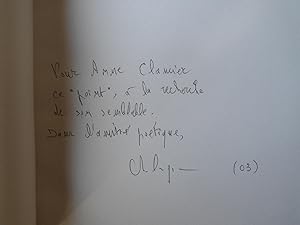 Bild des Verkufers fr D'un point  un autre , Frontispice de A. Jaume Boy , Envoi autographe de Andr Lagrange  Anne Clancier zum Verkauf von Benot HENRY