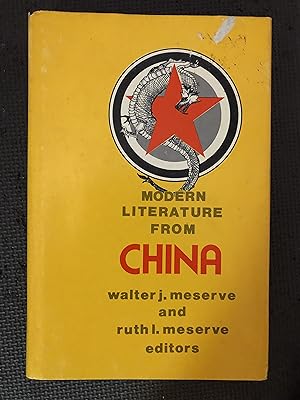 Imagen del vendedor de Modern Literature from China a la venta por Cragsmoor Books