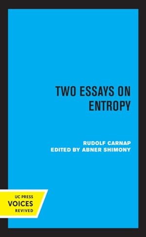 Bild des Verkufers fr Two Essays on Entropy zum Verkauf von GreatBookPrices