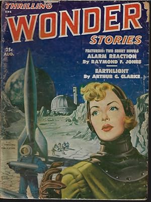 Bild des Verkufers fr THRILLING WONDER Stories: August, Aug. 1951 ("Earthlight") zum Verkauf von Books from the Crypt