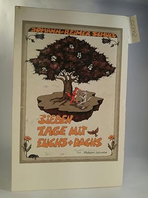 Seller image for Sieben Tage mit Fuchs und Dachs for sale by ANTIQUARIAT Franke BRUDDENBOOKS