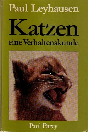 Bild des Verkufers fr Katzen. Eine Verhaltenskunde. zum Verkauf von Versandantiquariat Boller