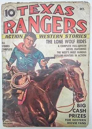 Texas Rangers, action Western stories, vol 1, no. 1 (October 1936)