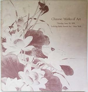 Immagine del venditore per Chinese Works of Art venduto da SEATE BOOKS