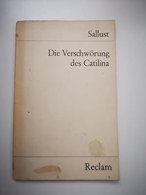 Bild des Verkufers fr Die Verschwrung des Catilina. Sallust. bers., Nachw. u. Anm. von Karl Bchner / Reclams Universalbibliothek ; Nr. 889 zum Verkauf von Antiquariat-Fischer - Preise inkl. MWST