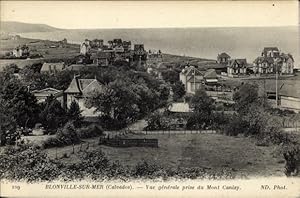 Bild des Verkufers fr Ansichtskarte / Postkarte Blonville sur Mer Calvados, Vue generale prise du Mont Canisy zum Verkauf von akpool GmbH