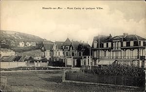 Bild des Verkufers fr Ansichtskarte / Postkarte Blonville sur Mer Calvados, Mont Canisy et quelques Villas zum Verkauf von akpool GmbH