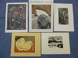 Graphische Kunst Heft 37 / 2. Heft 1991 Ausgabe C mit Originalgraphik-Beilagen