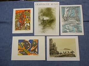 Graphische Kunst Heft 54 / 1. Heft 2000 Ausgabe C mit Originalgraphik-Beilagen