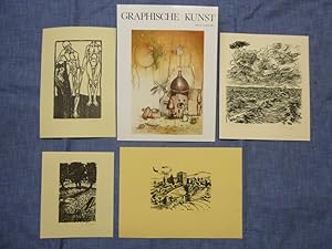 Graphische Kunst Heft 23 / 2. Heft 1984 Ausgabe C mit Originalgraphik-Beilagen