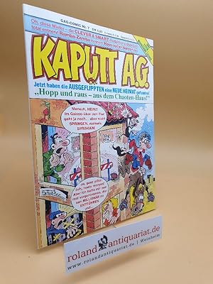 KAPUTT A.G. Ibanez, Gag-Comic - Hopp und raus ? aus dem Chaotenhaus! Gag-Comic Album Nr. 7 - Comi...