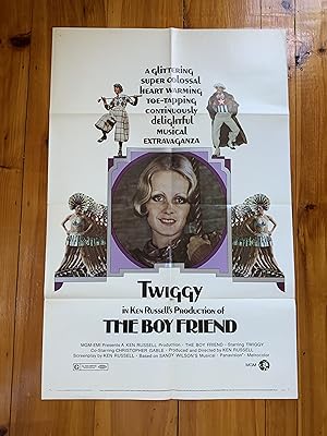 The Boy Friend One Sheet 1971 Twiggy, Christopher Gable