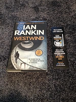 Imagen del vendedor de WESTWIND: SIGNED UK FIRST EDITION HARDCOVER & BOOK MARK a la venta por Books for Collectors