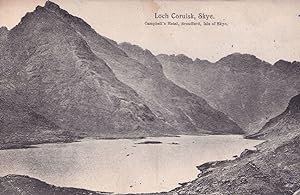 Campbell's Hotel Loch Curuisk Isle Of Skye Scottish Postcard