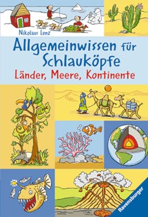 Imagen del vendedor de Allgemeinwissen fr Schlaukpfe 2: Lnder, Meere, Kontinente (Ravensburger Taschenbcher) a la venta por Gerald Wollermann