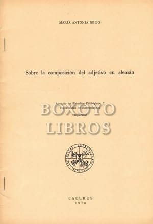 Sobre la composición del adjetivo en alemán