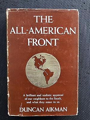 Imagen del vendedor de The All-American Front a la venta por Cragsmoor Books