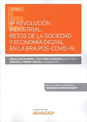 Imagen del vendedor de 4 Revolucin industrial: retos de la sociedad y economa digital en la era Pos-Covid 19 a la venta por Vuestros Libros