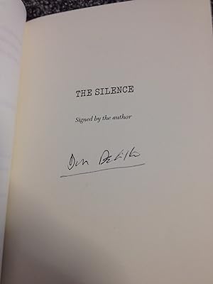 Imagen del vendedor de THE SILENCE: SIGNED UK FIRST EDITION HARDCOVER a la venta por Books for Collectors