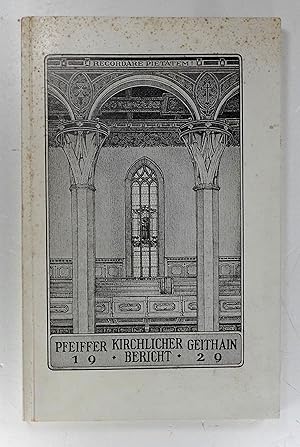 Imagen del vendedor de Kirchlicher Bericht aus der Kirchfahrt Geithain mit Wickershain ber das Jahr 1929. a la venta por Brbel Hoffmann