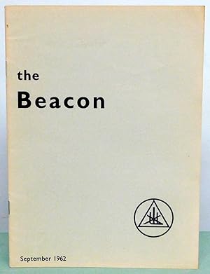 Bild des Verkufers fr The Beacon September 1962 Volume XXXIX Number 11 zum Verkauf von Argyl Houser, Bookseller