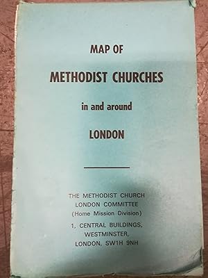 Map of Methodist Churches in and around London