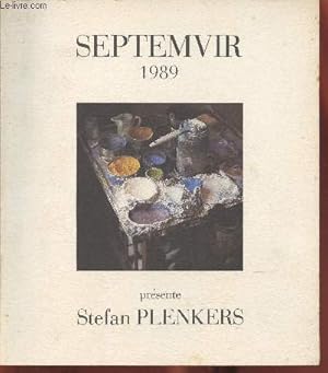 Seller image for Septemvir- L'cole de Bordeaux rend hommage  Stefan Plenkers. Galerie des beaux arts de Bordeaux for sale by Le-Livre
