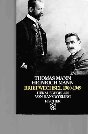 Bild des Verkufers fr Briefwechsel : 1900 - 1945. Thomas Mann ; Heinrich Mann. [Aus den Bestnden der Deutschen Akademie der Knste zu Berlin, des Schiller-Nationalmuseums zu Marbach und des Thomas-Mann-Archivs der Eidgenssischen Technischen Hochschule zu Zrich hrsg. von Hans Wysling] / Fischer ; 12297. zum Verkauf von Fundus-Online GbR Borkert Schwarz Zerfa